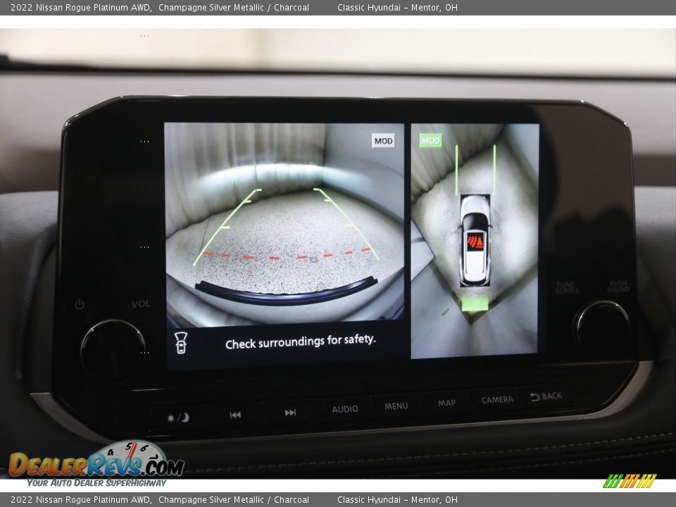Controls of 2022 Nissan Rogue Platinum AWD Photo #13