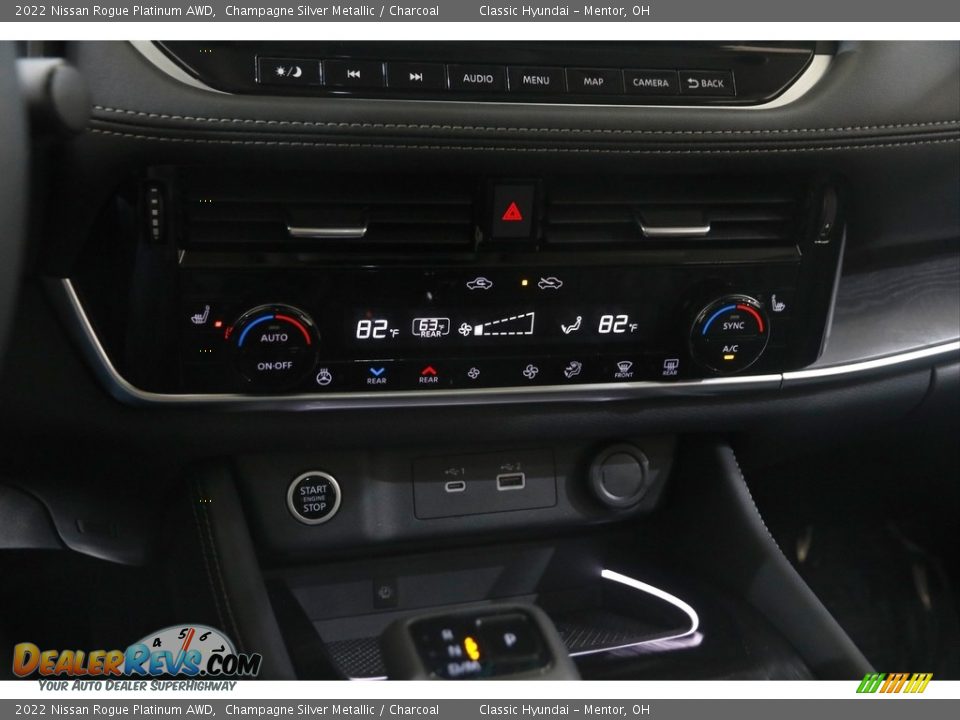 Controls of 2022 Nissan Rogue Platinum AWD Photo #14