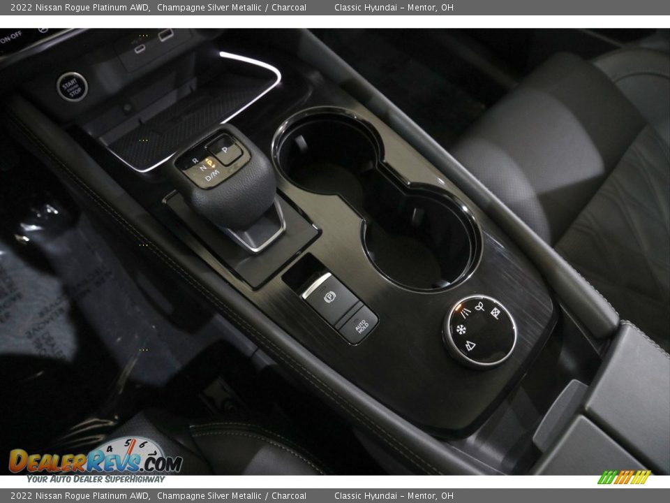 2022 Nissan Rogue Platinum AWD Shifter Photo #15