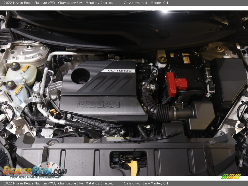 2022 Nissan Rogue Platinum AWD 1.5 Liter Turbocharged DOHC 12-Valve CVTCS 3 Cylinder Engine Photo #20