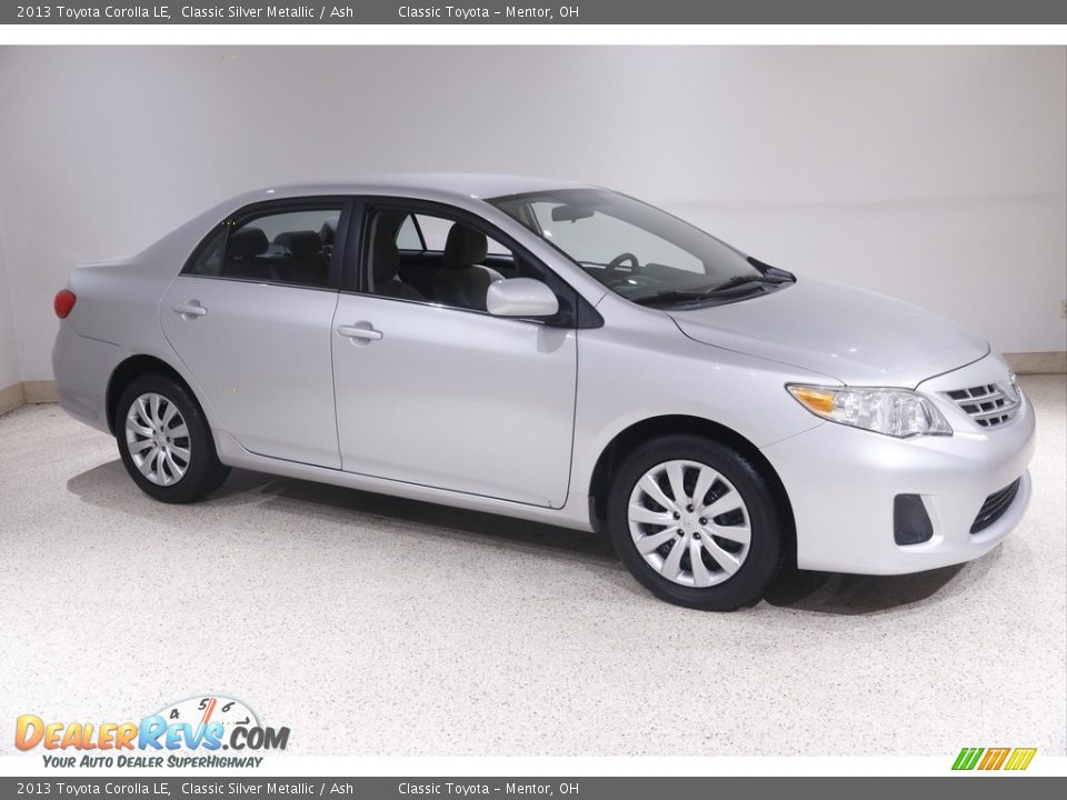 2013 Toyota Corolla LE Classic Silver Metallic / Ash Photo #1