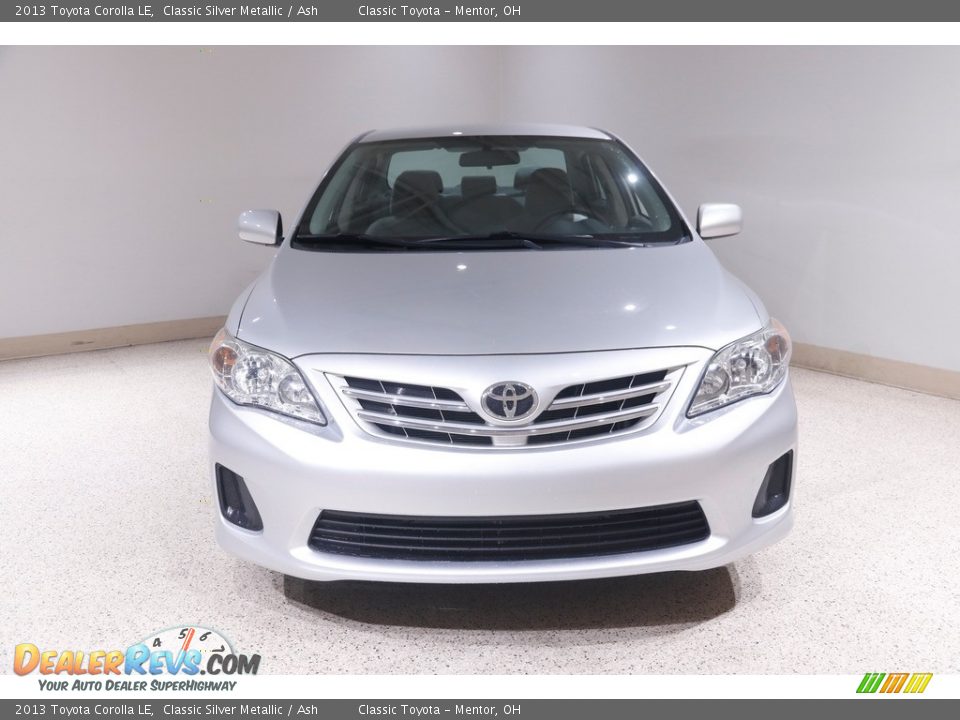 2013 Toyota Corolla LE Classic Silver Metallic / Ash Photo #2