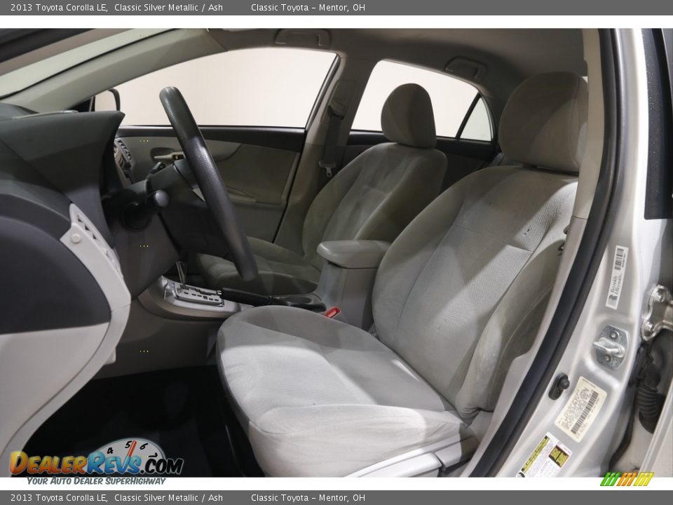 2013 Toyota Corolla LE Classic Silver Metallic / Ash Photo #5