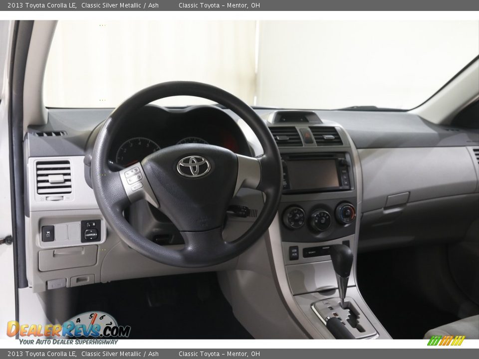 2013 Toyota Corolla LE Classic Silver Metallic / Ash Photo #6