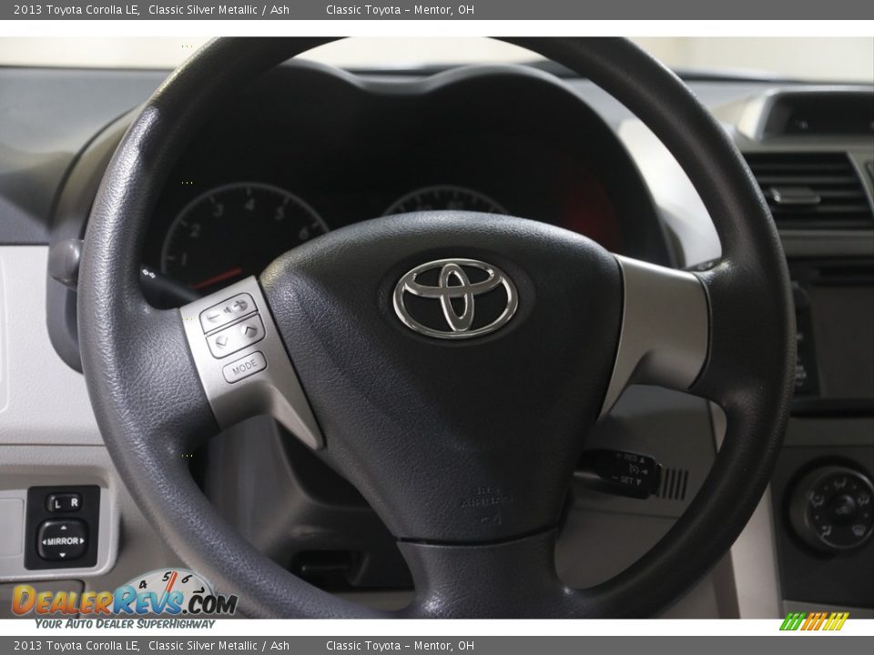 2013 Toyota Corolla LE Classic Silver Metallic / Ash Photo #7