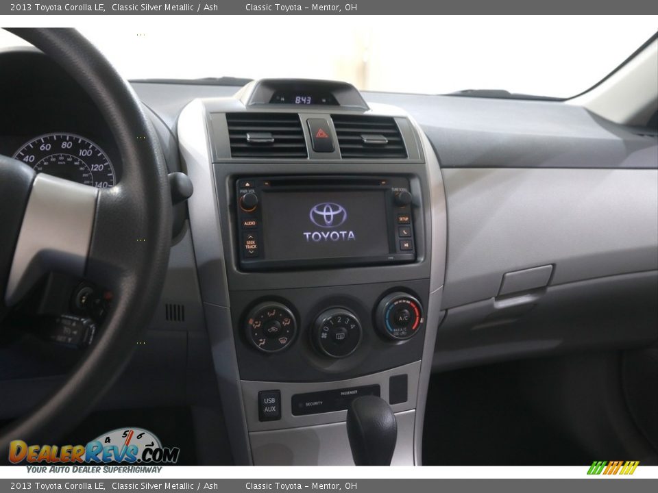 2013 Toyota Corolla LE Classic Silver Metallic / Ash Photo #9