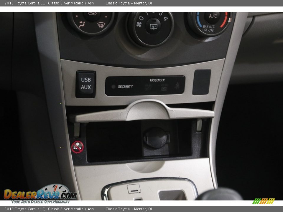 2013 Toyota Corolla LE Classic Silver Metallic / Ash Photo #12