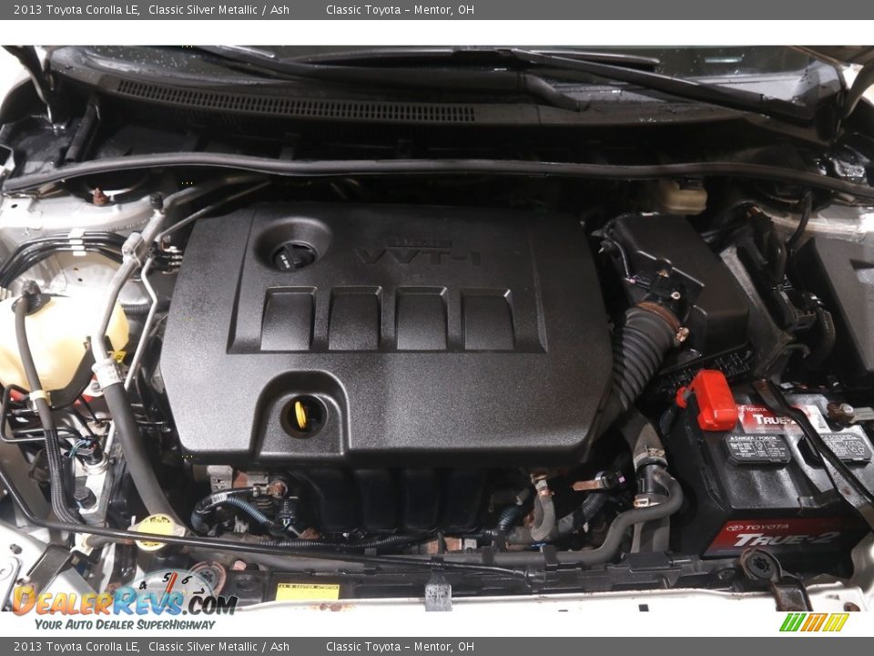 2013 Toyota Corolla LE Classic Silver Metallic / Ash Photo #18