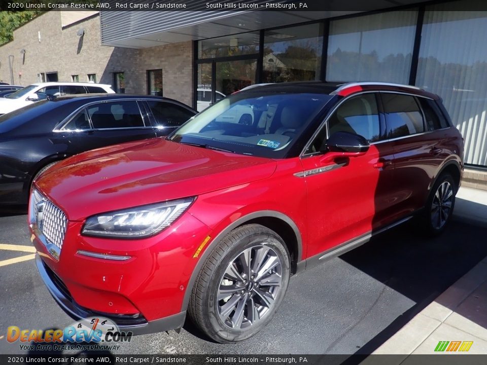 2020 Lincoln Corsair Reserve AWD Red Carpet / Sandstone Photo #1