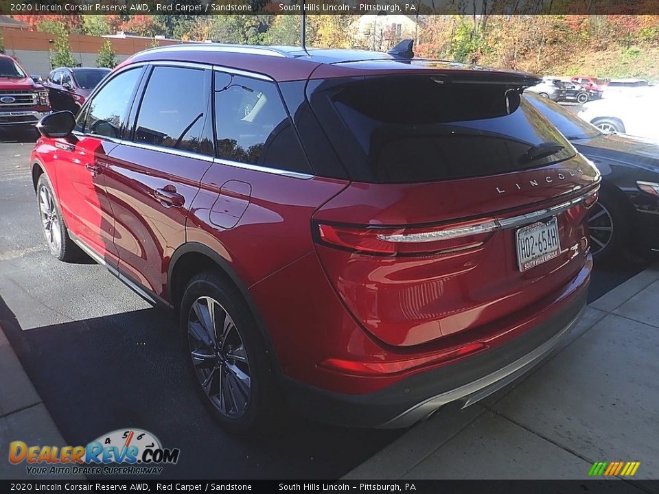 2020 Lincoln Corsair Reserve AWD Red Carpet / Sandstone Photo #2