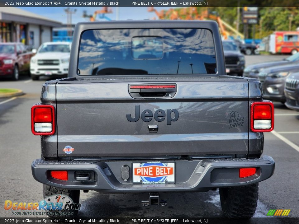 2023 Jeep Gladiator Sport 4x4 Granite Crystal Metallic / Black Photo #5