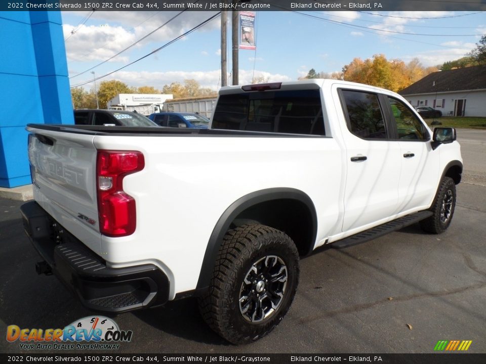 2022 Chevrolet Silverado 1500 ZR2 Crew Cab 4x4 Summit White / Jet Black/­Graystone Photo #10