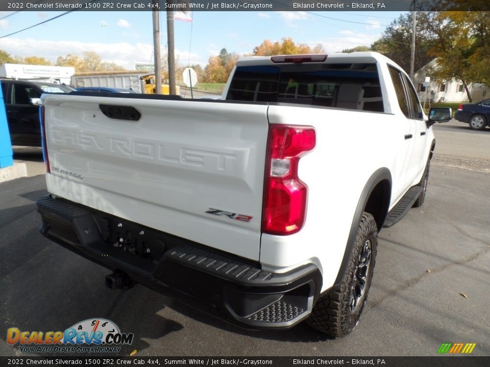 2022 Chevrolet Silverado 1500 ZR2 Crew Cab 4x4 Summit White / Jet Black/­Graystone Photo #11