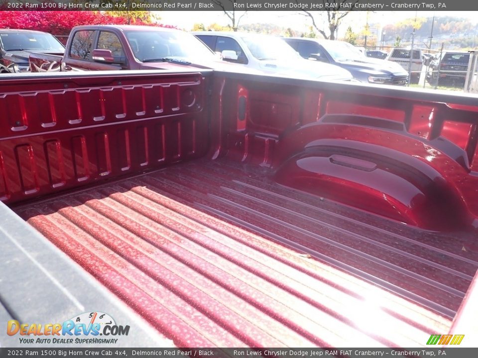 2022 Ram 1500 Big Horn Crew Cab 4x4 Delmonico Red Pearl / Black Photo #10