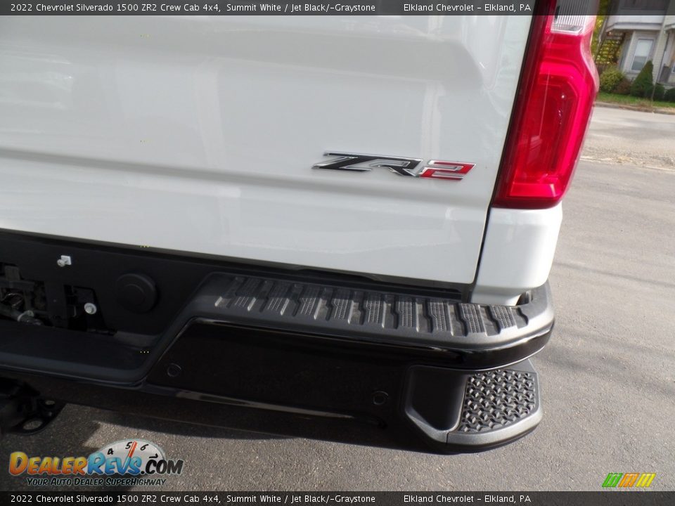 2022 Chevrolet Silverado 1500 ZR2 Crew Cab 4x4 Summit White / Jet Black/­Graystone Photo #12