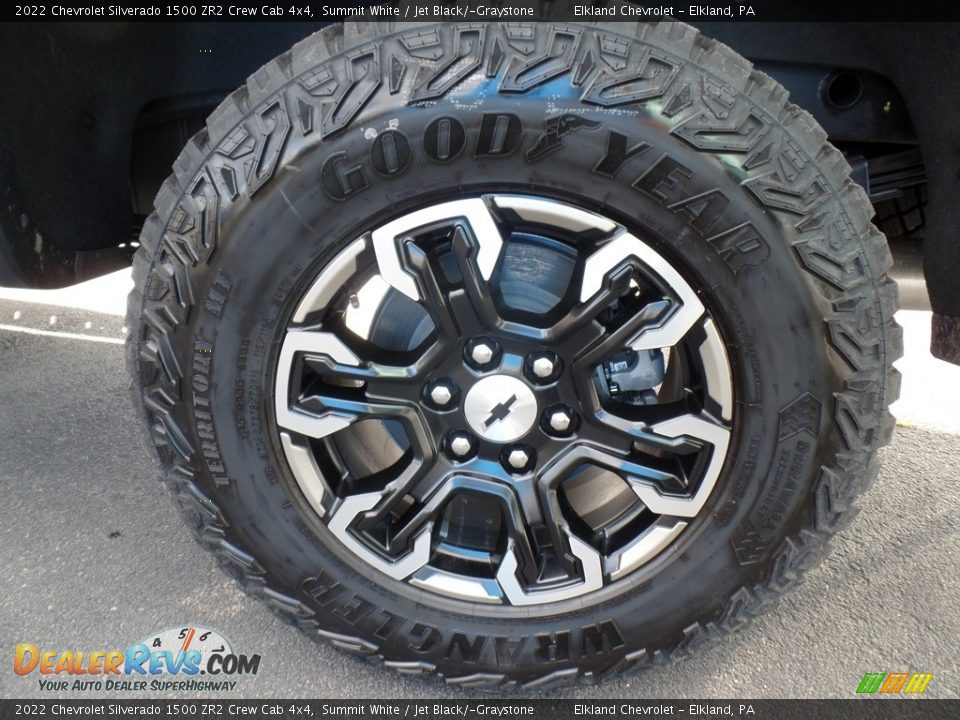 2022 Chevrolet Silverado 1500 ZR2 Crew Cab 4x4 Summit White / Jet Black/­Graystone Photo #19