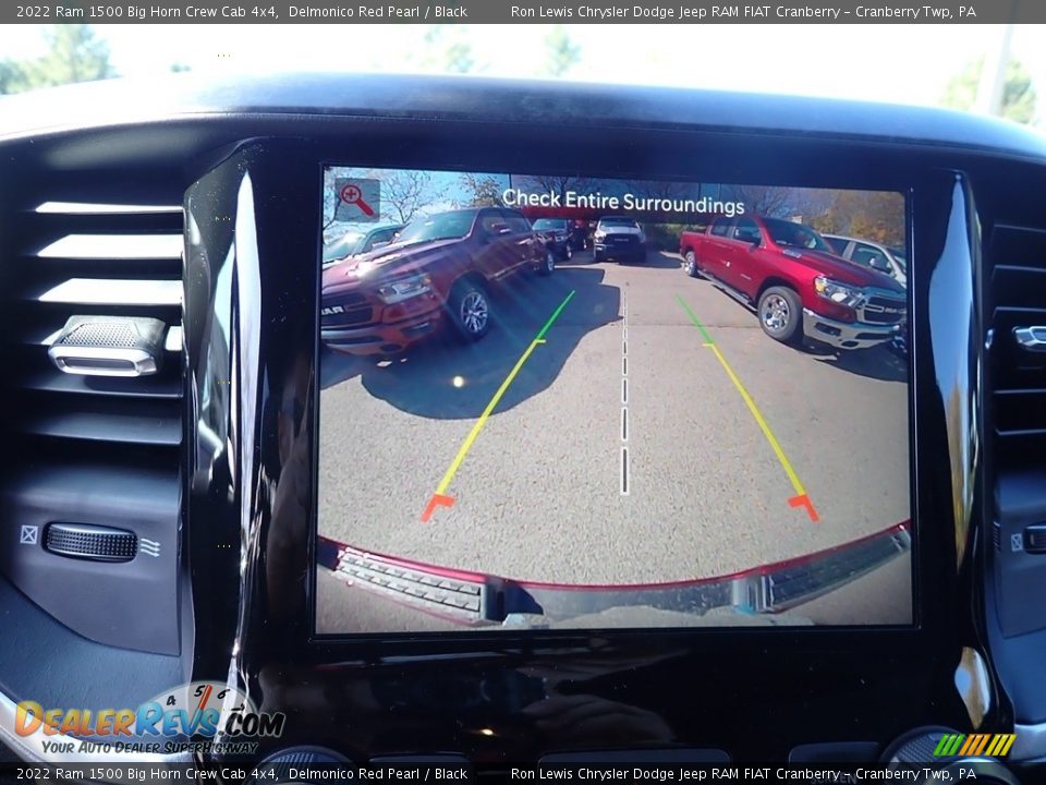 2022 Ram 1500 Big Horn Crew Cab 4x4 Delmonico Red Pearl / Black Photo #19