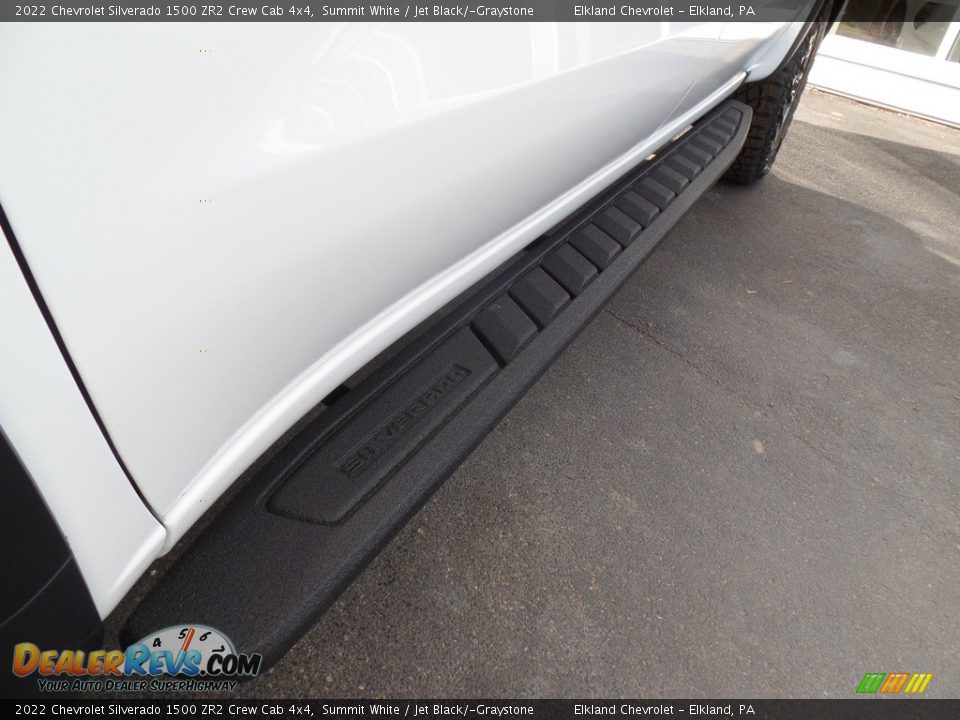 2022 Chevrolet Silverado 1500 ZR2 Crew Cab 4x4 Summit White / Jet Black/­Graystone Photo #21