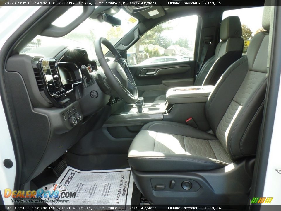2022 Chevrolet Silverado 1500 ZR2 Crew Cab 4x4 Summit White / Jet Black/­Graystone Photo #28