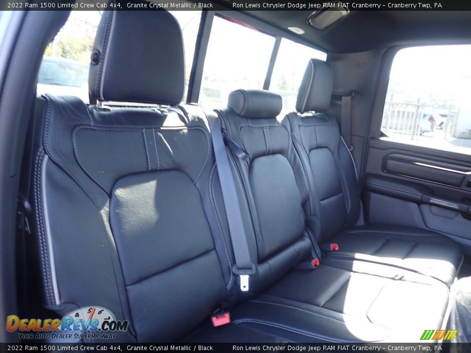 2022 Ram 1500 Limited Crew Cab 4x4 Granite Crystal Metallic / Black Photo #11