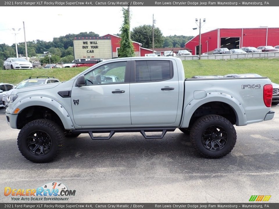 Cactus Gray Metallic 2021 Ford Ranger XLT Rocky Ridge SuperCrew 4x4 Photo #2