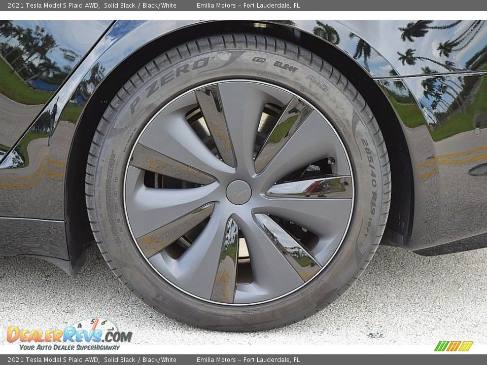 2021 Tesla Model S Plaid AWD Wheel Photo #13