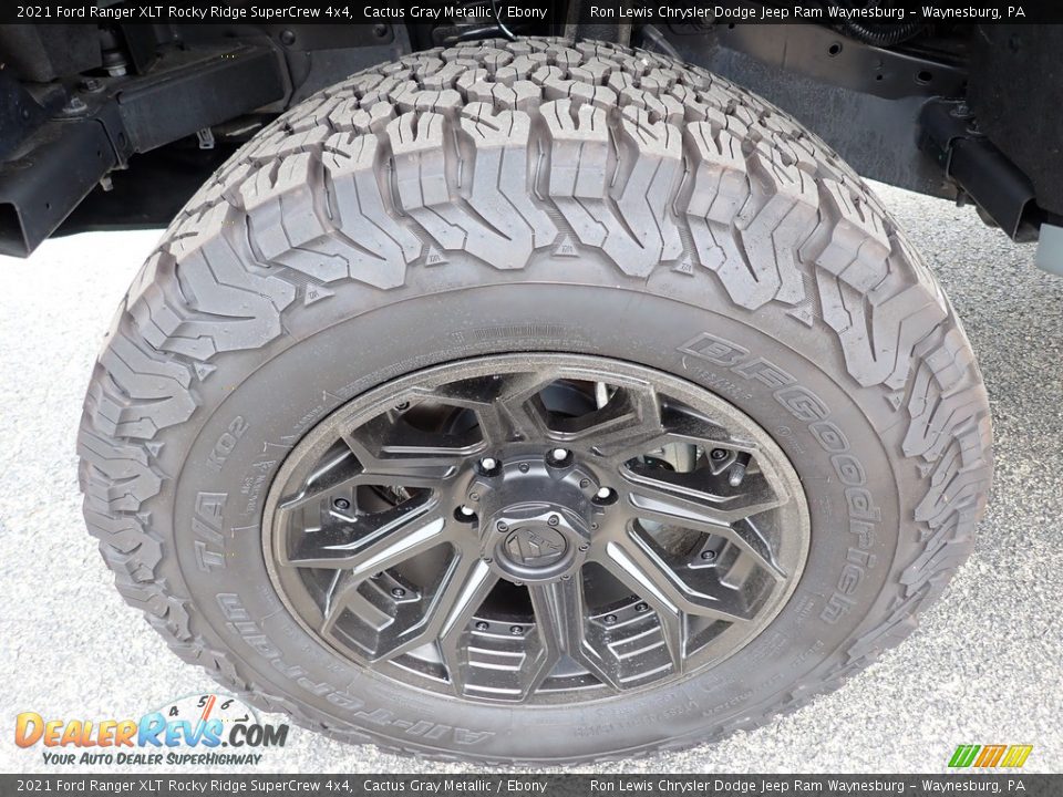 2021 Ford Ranger XLT Rocky Ridge SuperCrew 4x4 Wheel Photo #10