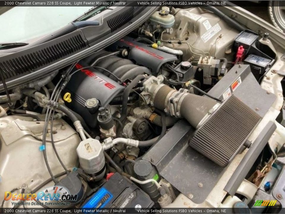 2000 Chevrolet Camaro Z28 SS Coupe 5.7 Liter OHV 16-Valve LS1 V8 Engine Photo #17