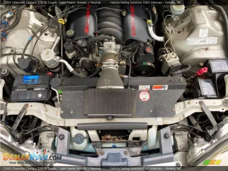 2000 Chevrolet Camaro Z28 SS Coupe 5.7 Liter OHV 16-Valve LS1 V8 Engine Photo #18