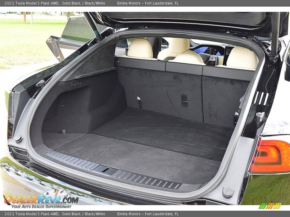 2021 Tesla Model S Plaid AWD Trunk Photo #35