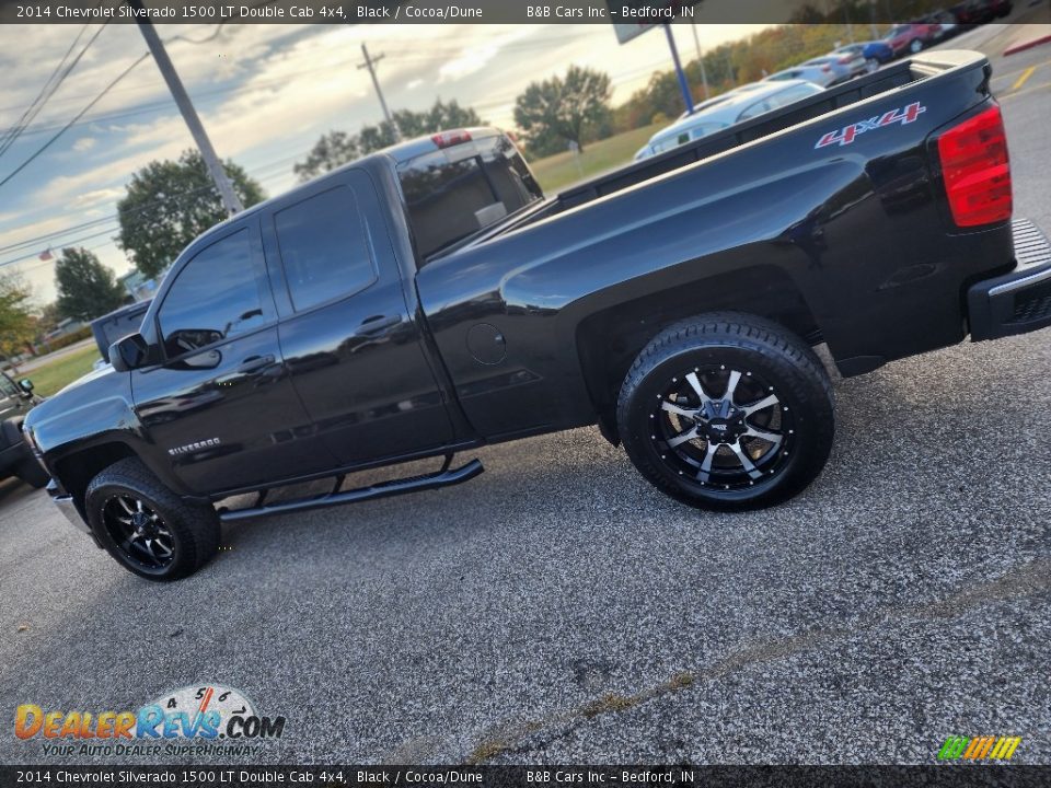 2014 Chevrolet Silverado 1500 LT Double Cab 4x4 Black / Cocoa/Dune Photo #2