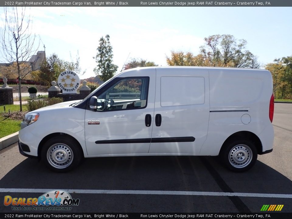 Bright White 2022 Ram ProMaster City Tradesman Cargo Van Photo #2