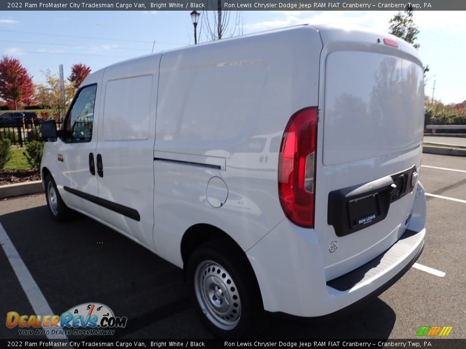 2022 Ram ProMaster City Tradesman Cargo Van Bright White / Black Photo #3