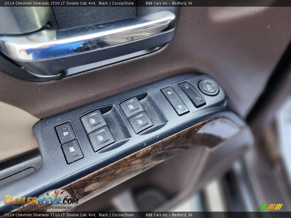 2014 Chevrolet Silverado 1500 LT Double Cab 4x4 Black / Cocoa/Dune Photo #11