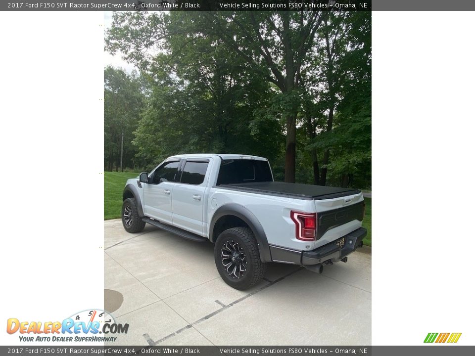 2017 Ford F150 SVT Raptor SuperCrew 4x4 Oxford White / Black Photo #4