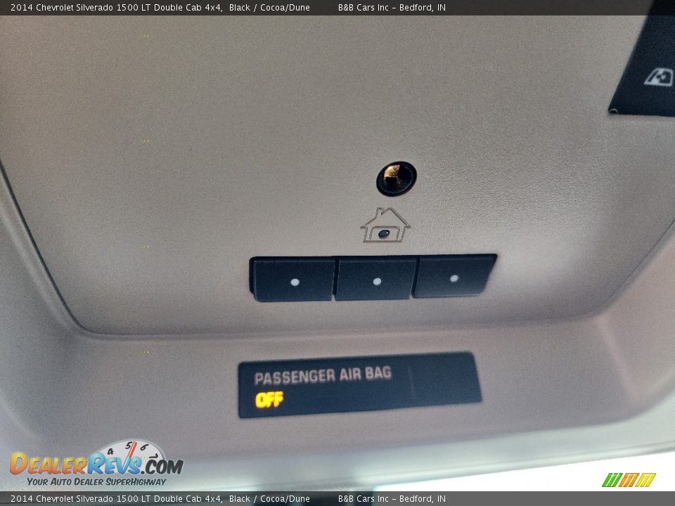 2014 Chevrolet Silverado 1500 LT Double Cab 4x4 Black / Cocoa/Dune Photo #19