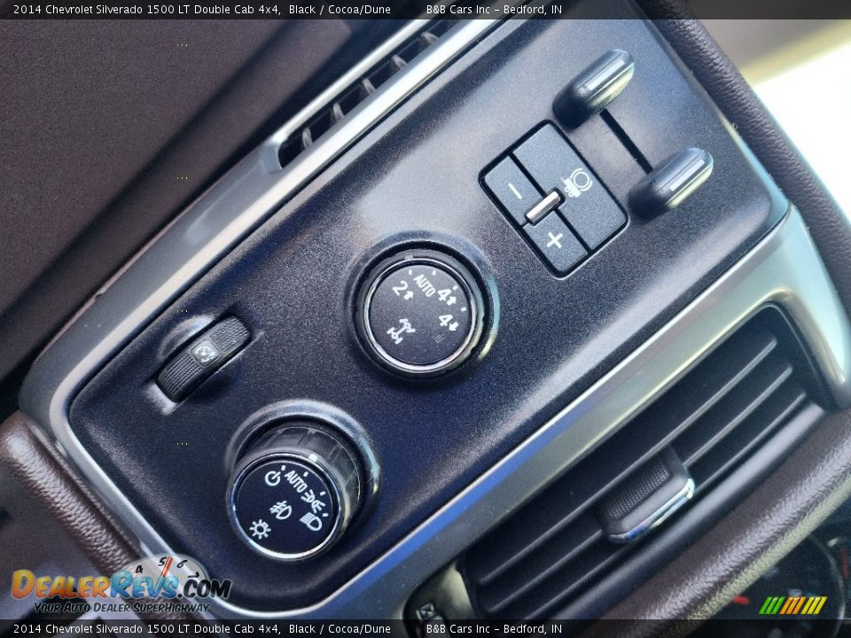 2014 Chevrolet Silverado 1500 LT Double Cab 4x4 Black / Cocoa/Dune Photo #21