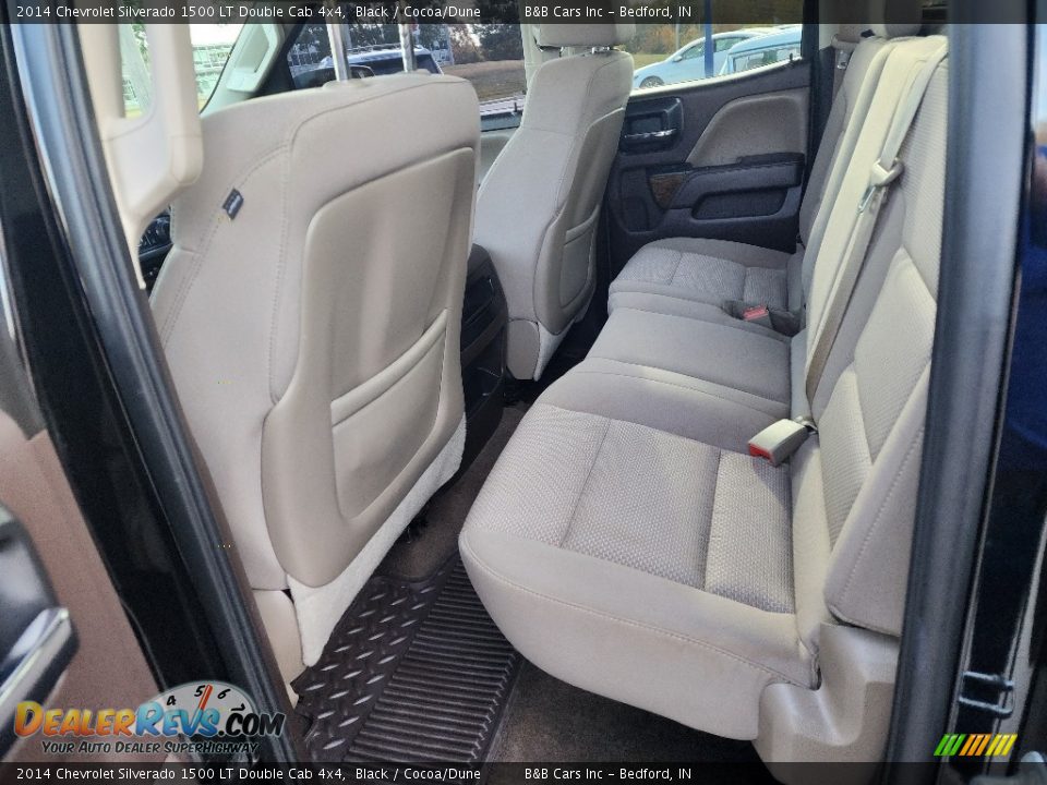 2014 Chevrolet Silverado 1500 LT Double Cab 4x4 Black / Cocoa/Dune Photo #22