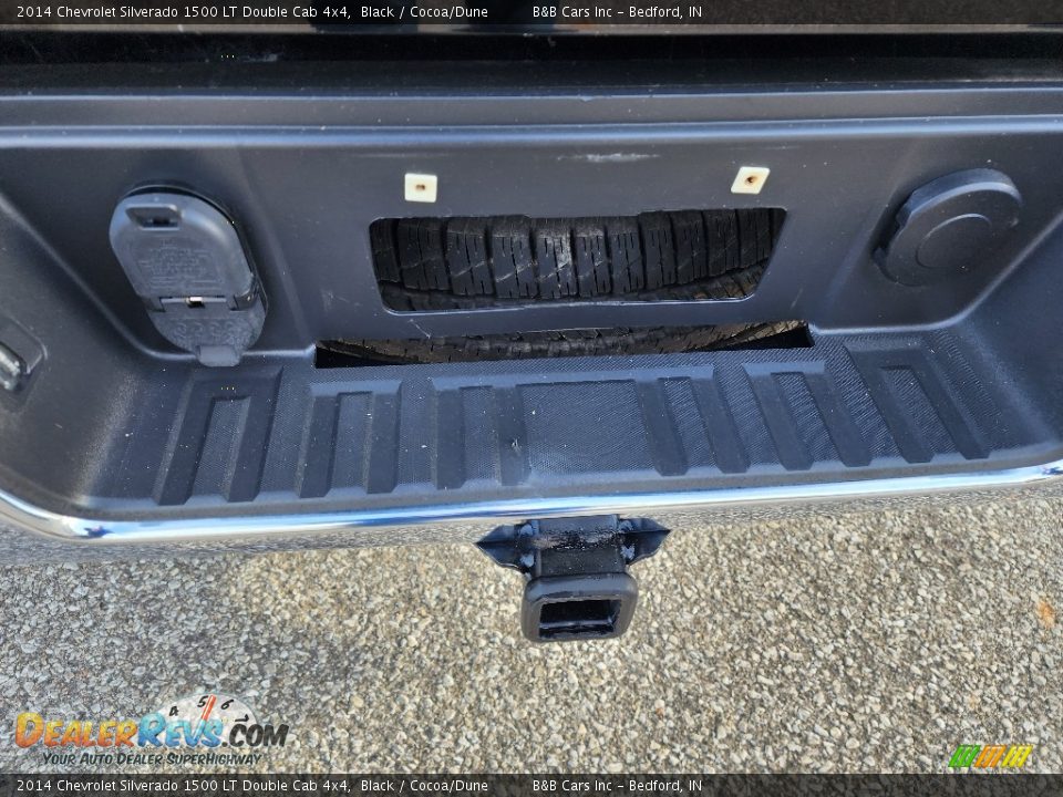 2014 Chevrolet Silverado 1500 LT Double Cab 4x4 Black / Cocoa/Dune Photo #24