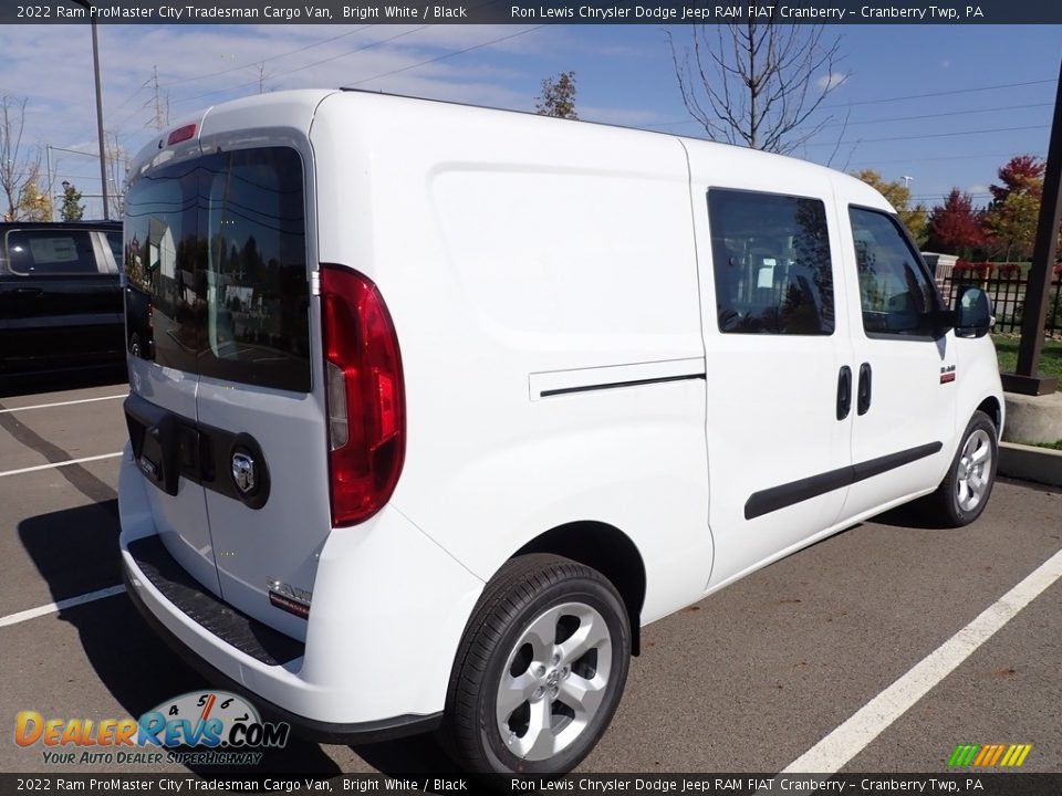 2022 Ram ProMaster City Tradesman Cargo Van Bright White / Black Photo #5