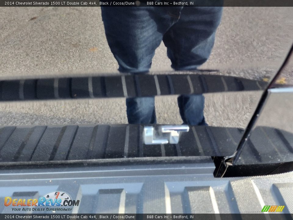 2014 Chevrolet Silverado 1500 LT Double Cab 4x4 Black / Cocoa/Dune Photo #25
