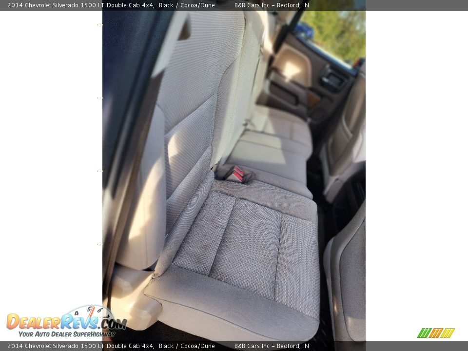 2014 Chevrolet Silverado 1500 LT Double Cab 4x4 Black / Cocoa/Dune Photo #26