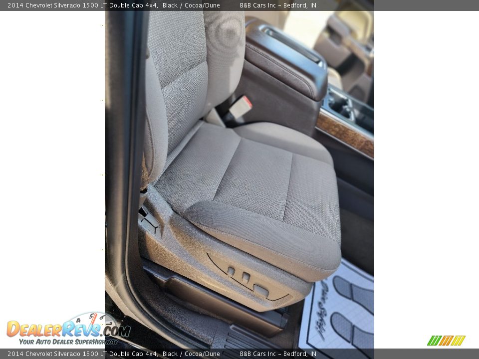 2014 Chevrolet Silverado 1500 LT Double Cab 4x4 Black / Cocoa/Dune Photo #27