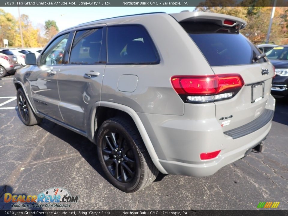 2020 Jeep Grand Cherokee Altitude 4x4 Sting-Gray / Black Photo #3