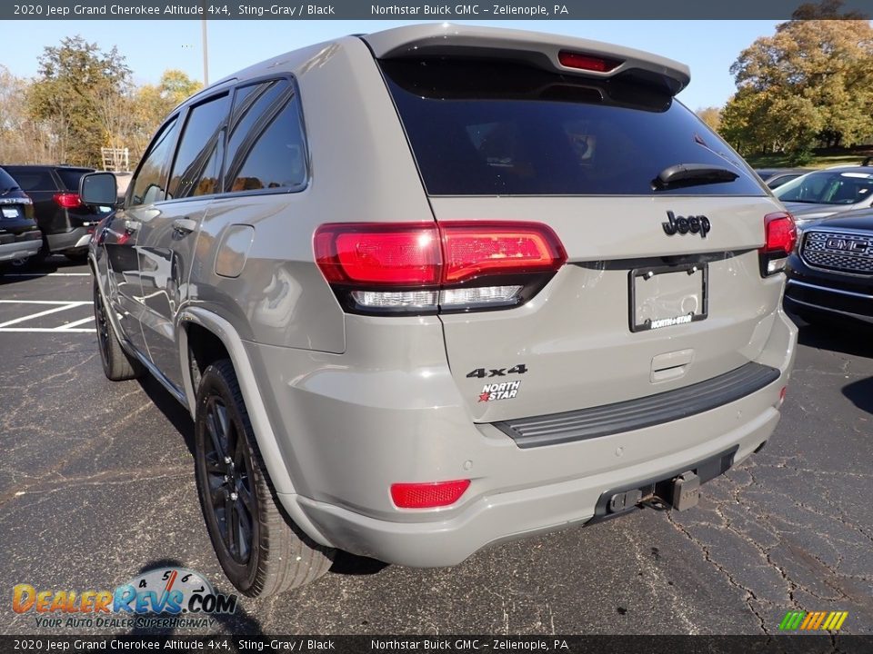 2020 Jeep Grand Cherokee Altitude 4x4 Sting-Gray / Black Photo #4