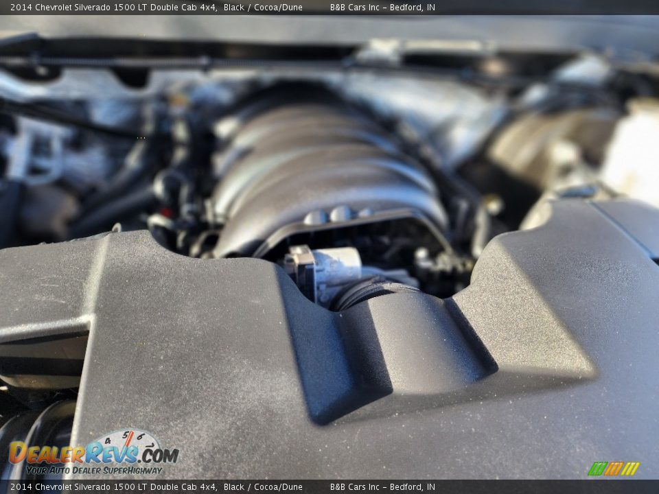 2014 Chevrolet Silverado 1500 LT Double Cab 4x4 Black / Cocoa/Dune Photo #30