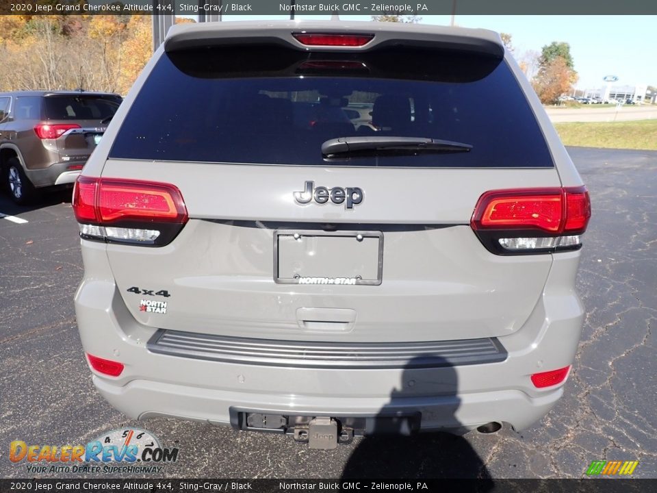 2020 Jeep Grand Cherokee Altitude 4x4 Sting-Gray / Black Photo #5