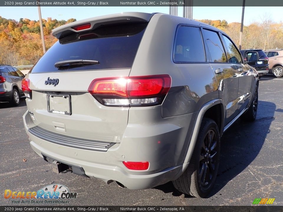 2020 Jeep Grand Cherokee Altitude 4x4 Sting-Gray / Black Photo #6