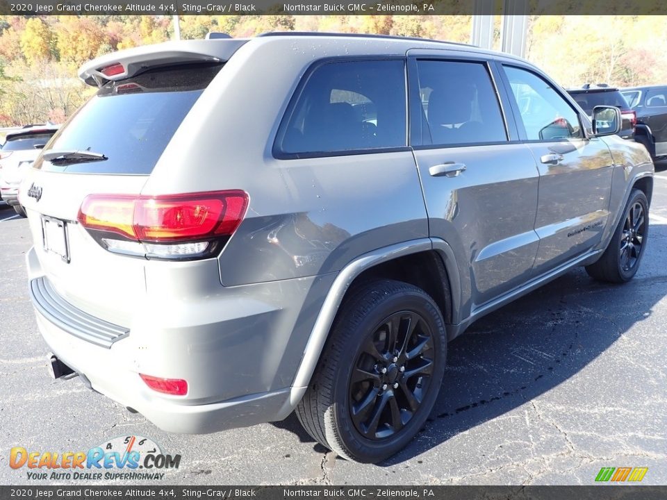 2020 Jeep Grand Cherokee Altitude 4x4 Sting-Gray / Black Photo #7