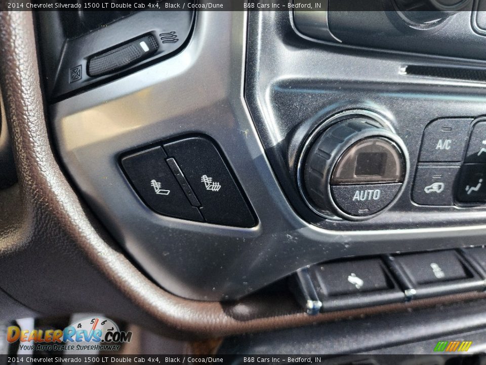 2014 Chevrolet Silverado 1500 LT Double Cab 4x4 Black / Cocoa/Dune Photo #32